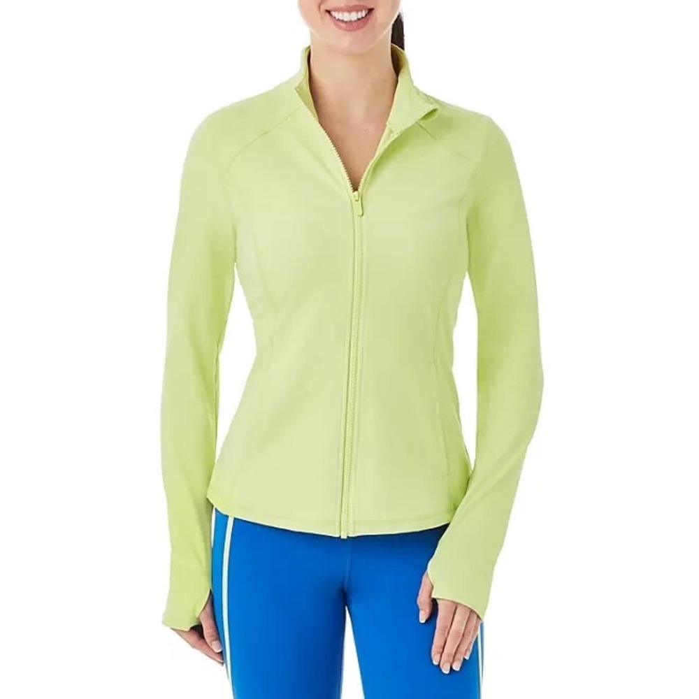 Member's Mark Ladies Everyday Active Jacket Limeade Twist Green XS